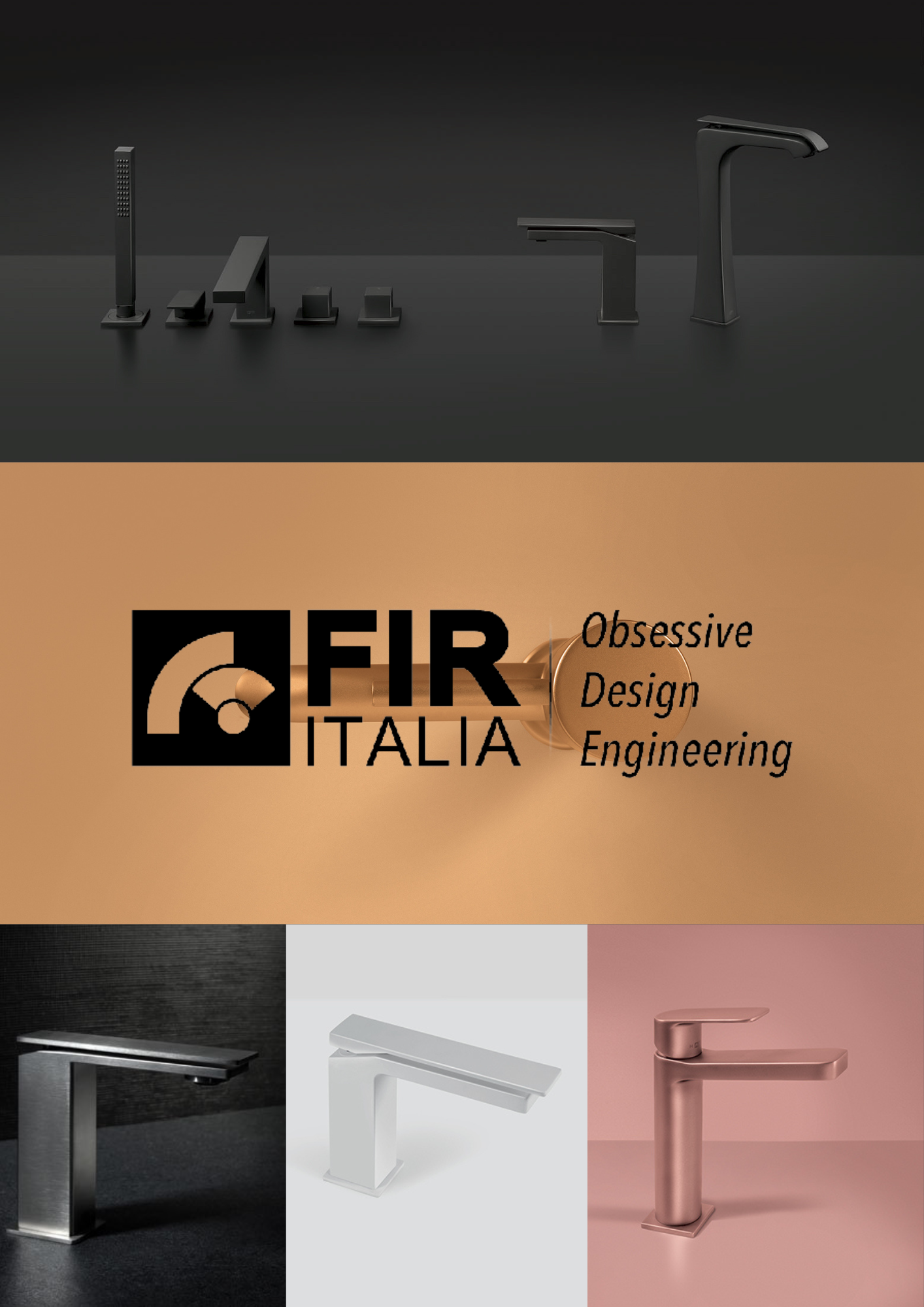 FIR Italia — collections de robinetterie