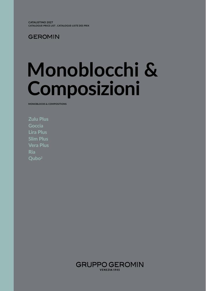 Meubles monoblocs Geromin